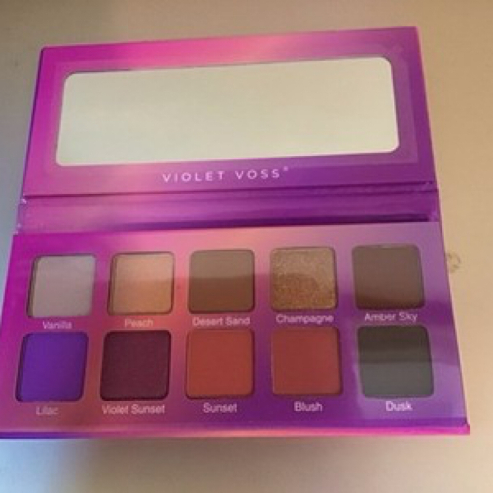 Violet Voss VIOLET SUNSET PRO Series Eye Shadow and Pressed Pigment Palette NEW - Picture 2 of 2